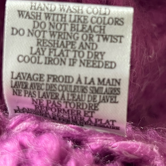 Z SUPPLY ETOILE SWEATER AZALEA  Crew Neck Women’s Medium Winter - Picture 6 of 6